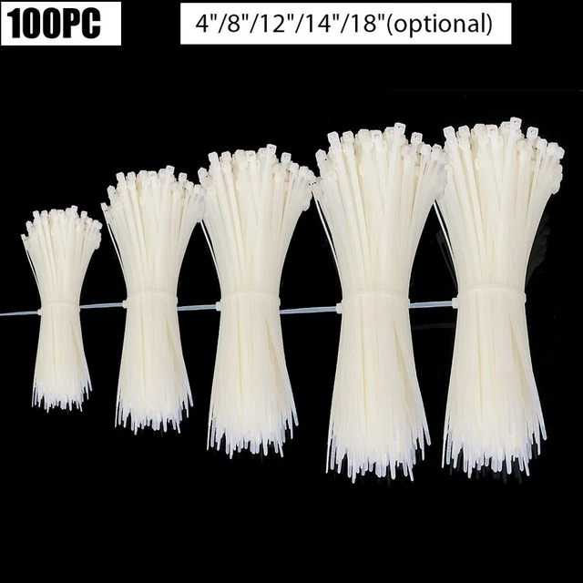Cravatte bianche resistenti agli acidi resistenti alla corrosione isolamento alta capacità nylon 66