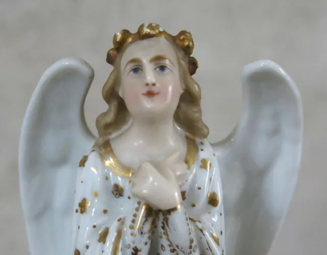 ANGE, bénitier ange en porcelaine, benitier ange, joli visage, angel, NAP III .