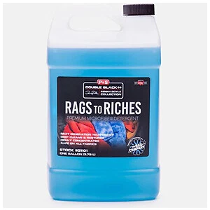P&S Detailing G1101 Rags To Riches Microfiber Detergent for Car/Auto - 1 Gallon
