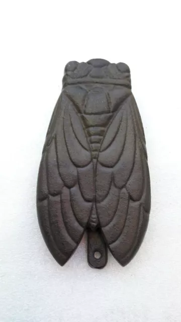 Heurtoir De Porte Cigale En Fonte