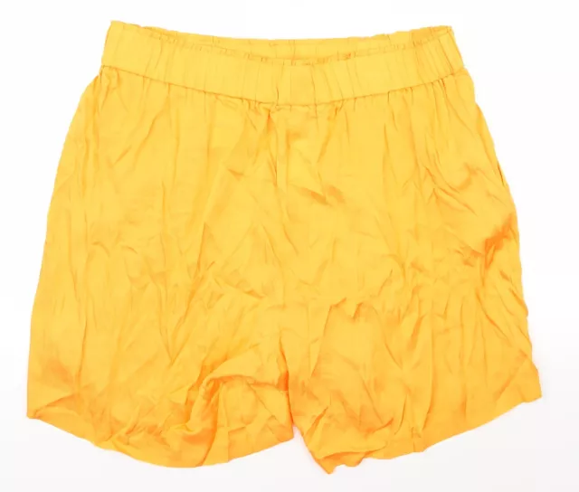 H&M orange Polyester Schweißshorts für Herren Größe XL normal