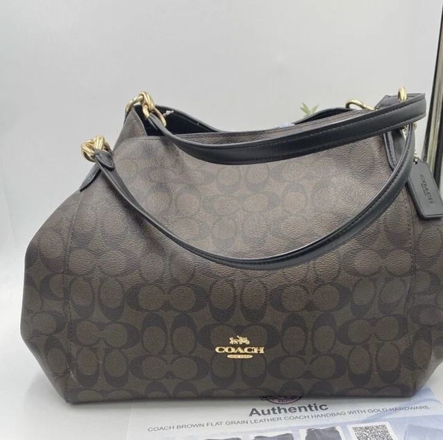 COACH HALLIE SHOULDER BAG IN SIGNATURE CANVAS F80298 BEAUTIFUL BAG!! £ - PicClick UK COACH HALLIE SHOULDER BAG IN SIGNATURE CANVAS F80298 BEAUTIFUL BAG!! £ - PicClick UK