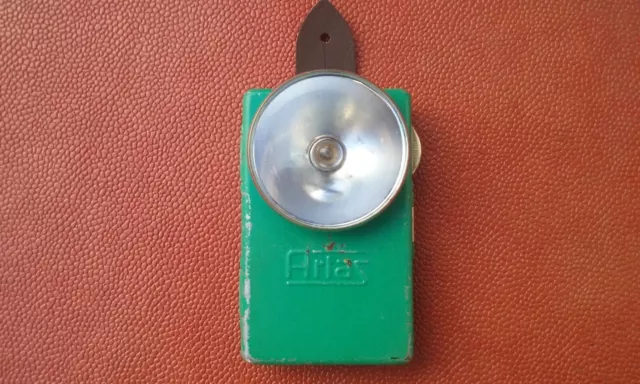 ARTAS DDR Lampe de Poche RDA/Flashlight GDR/Taschenlampe DDR Vintage 4,5V 3R12