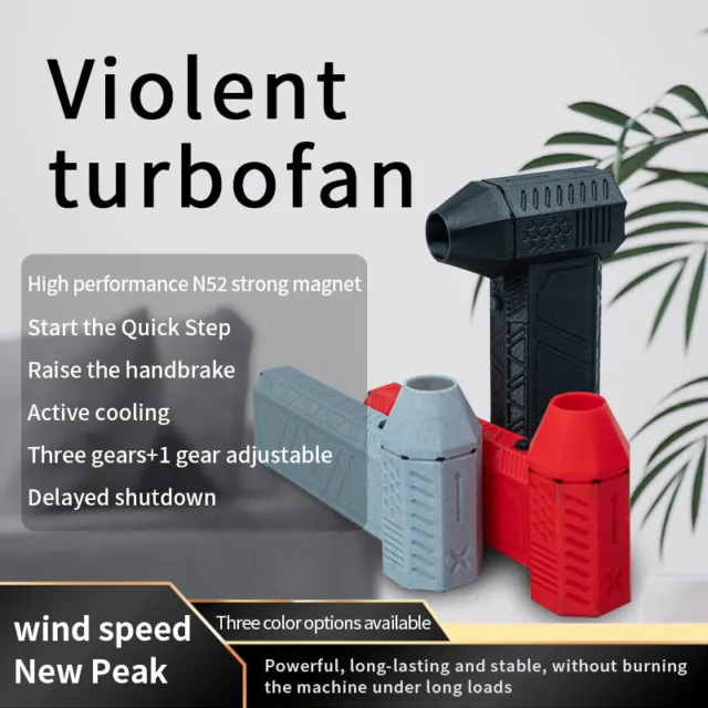 MISE À NIVEAU Mini Turbo violence ventilateur turboréacteur batterie  intégrée EUR 8,39 - PicClick FR