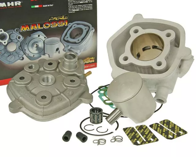 Kit cylindre 50cc MALOSSI MHR pour MBK Nitro Naked 50cc, YAMAHA Aerox, Jog RR
