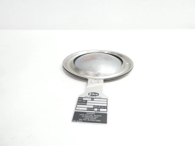 Fike CPVBT Rupture Disc 1027psi @ 72f 4in