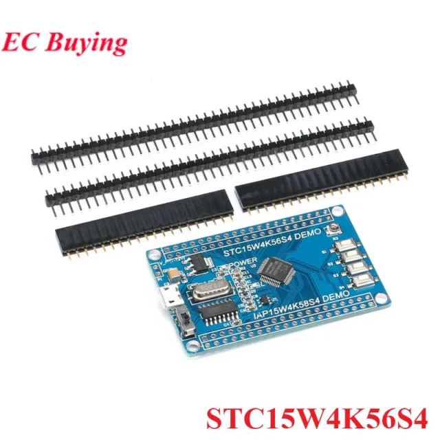 STC15W4K56S4 Core Dev Board 51 Microcontroller UART Module 12864 1602 1.44 Inch