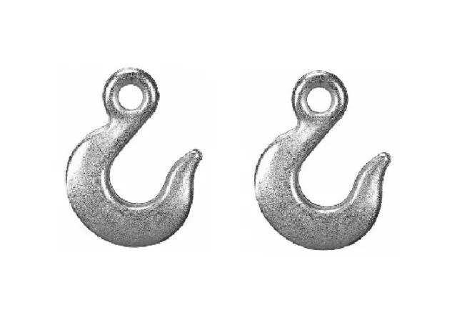 Pack of 2 - 5/16" Chain Slip Hook Grade 30 w/ 1,900 LB Load Limit 07408 Farmer