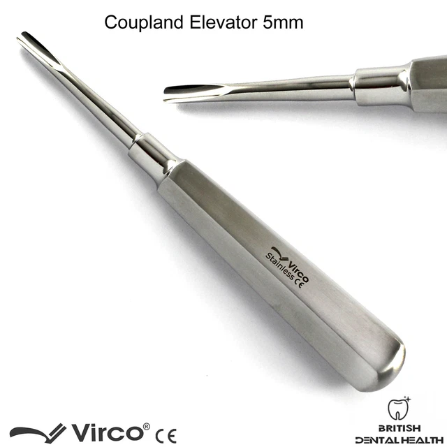 Dentaire Dent Root Elevators Coupland Ciseaux Chirurgical Oral Taille 5mm