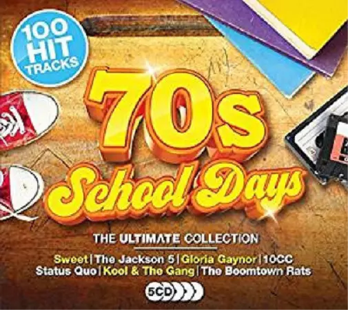 Various Artists 70s School Days: The Ultimate Collection (CD) Box Set