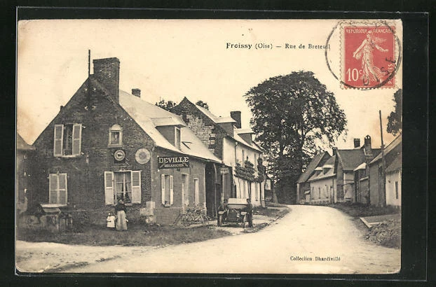 CPA Froissy, Rue de Breteuil