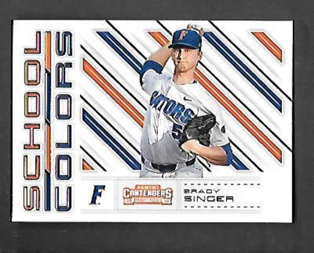BRADY SINGER 2018 Panini Contenders Draft Picks School Colors #1 FLORIDA