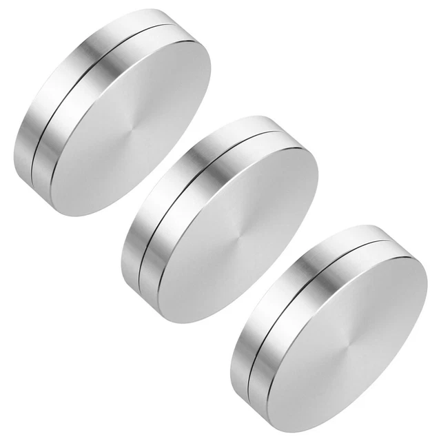 3pcs gâteau plateau plateau verre plateau plate-forme de support de supp