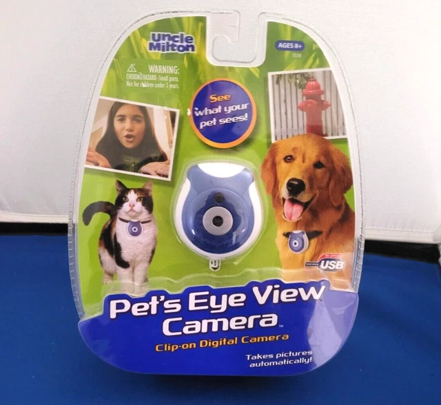 Nueva cámara de visión ocular tío Milton mascotas nueva cámara digital con clip gato o perro
