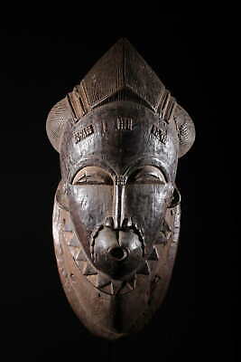 Mask African Mask Baoulé 1222
