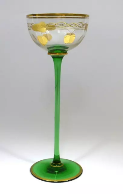 Art Nouveau Verre Stengelglas Um 1900