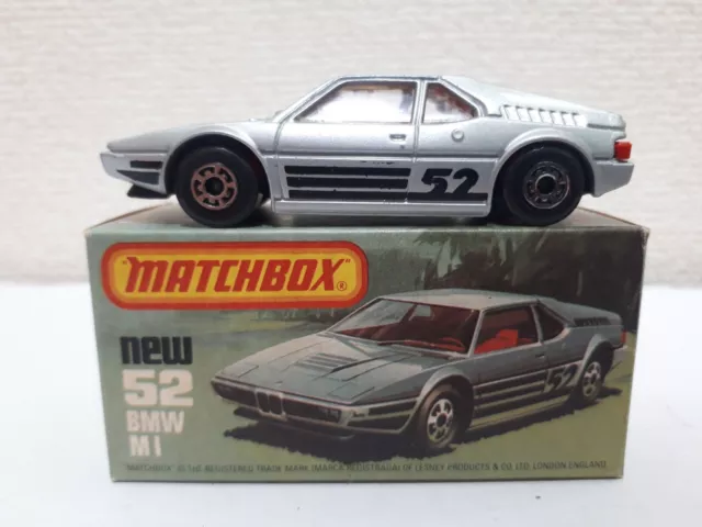 (New) Matchbox - #52 BMW MⅠ