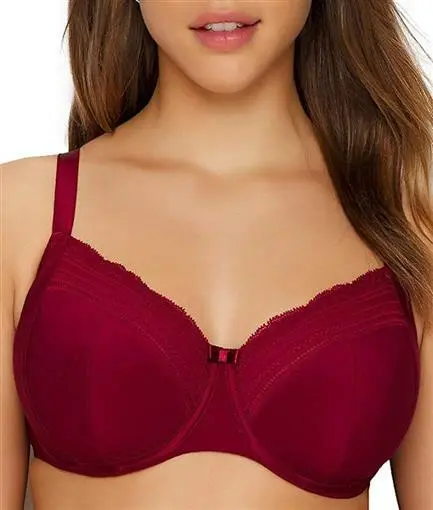 CHANTELLE 32810 Rive Gauche Full Coverage Unlined Bra Sz 32DDDD