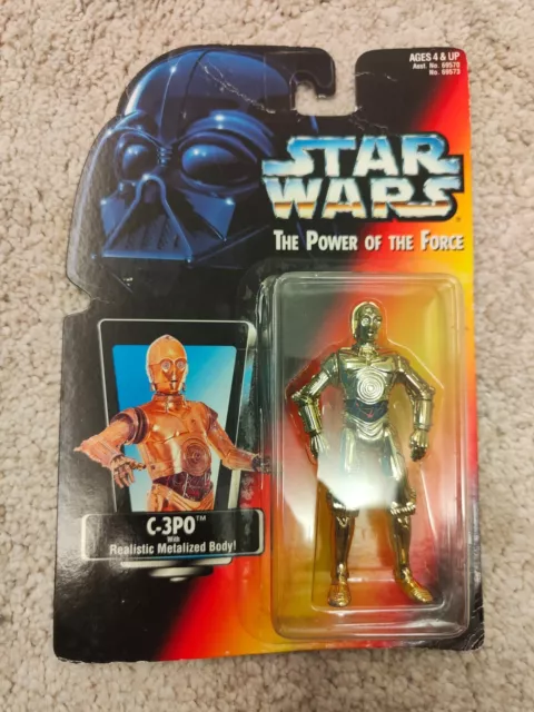 Action Figure Star Wars Power of the Force Modellino C-3PO 