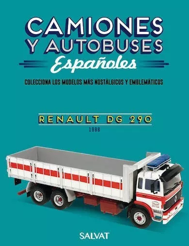 Salvat Altaya Camiones Autobuses Vehiculos Reparto 1:43 Nuevo Renault Dg 290