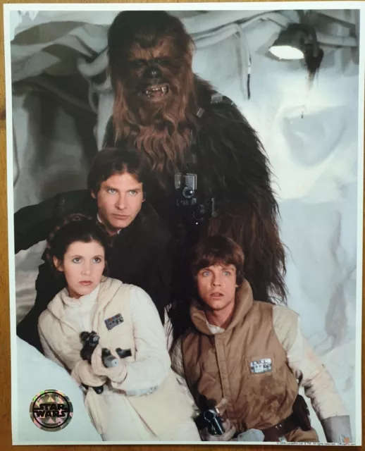 Star Wars Empire Leia Luke Han Chewie Ford Hamill Fisher Hoth Official Pix Photo