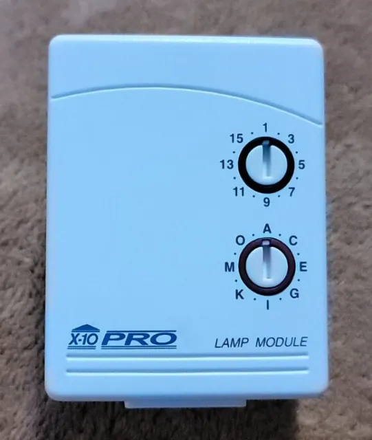 New X-10 PRO PLMO1 LAMP MODULE for Weather/Public Alert, Burglar Alarm, GENUINE