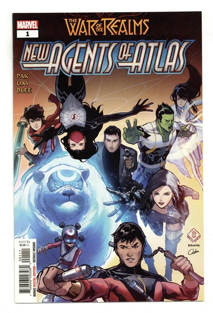 War of the Realms New Agents of Atlas 1A Tan VF 8.0 2019