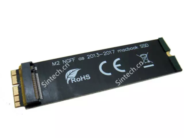 Sintech NGFF M.2 nVME SSD Adapter Card, for Upgrade 2013-2015 Year Macs
