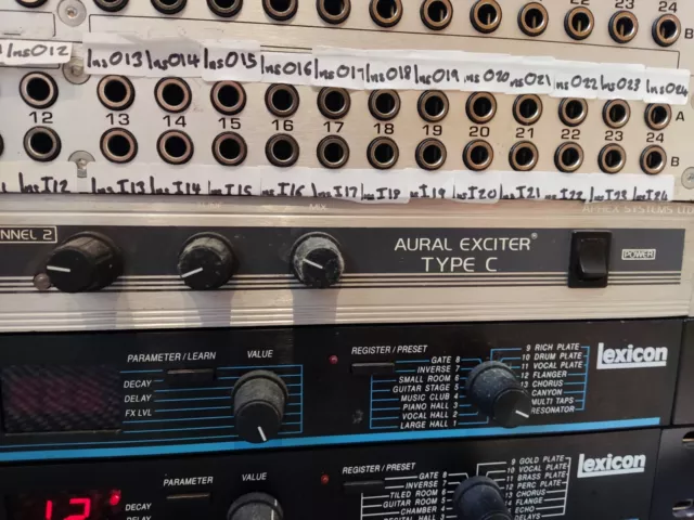Aphex Aural Exciter Type C - Tested, Working.