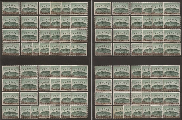 WHOLESALE: 100 x SAN MARINO Europa CEPT 1961 (MiNr. 700) ** MNH – ME 4000,00