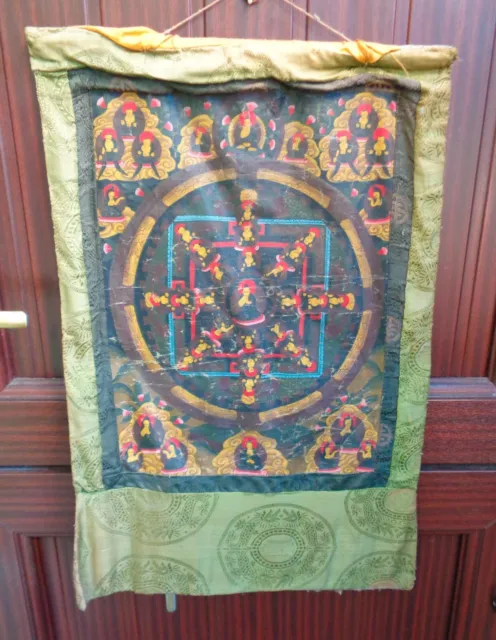 Older Hand-Painted Tibetan / Nepali Thangka