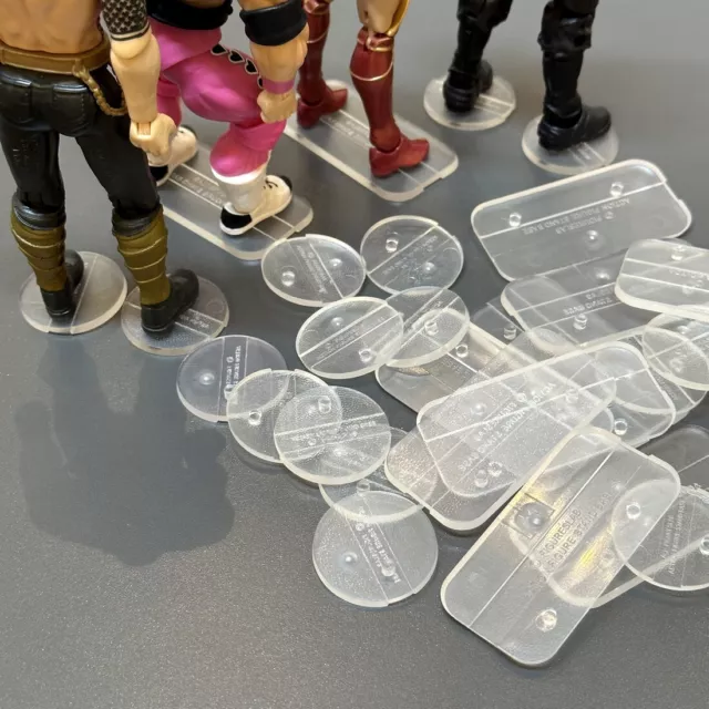 LOT 56 Display Stand BASE For 6'' Gi joe Marvel Legends MOTU DC Comics Figure #6 LOT 56 Display Stand BASE For 6'' Gi joe Marvel Legends MOTU DC Comics Figure #6
