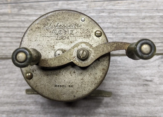 VINTAGE SHAKESPEARE ACME 1904 Model Fg Level Wind Fishing Reel $39.00 -  PicClick