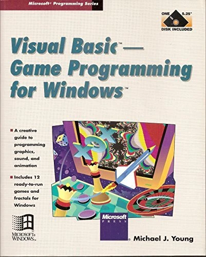 VISUAL BASIC: GAME PROGRAMMING FOR WINDOWS (MICROSOFT By Michael J. Young *VG+*