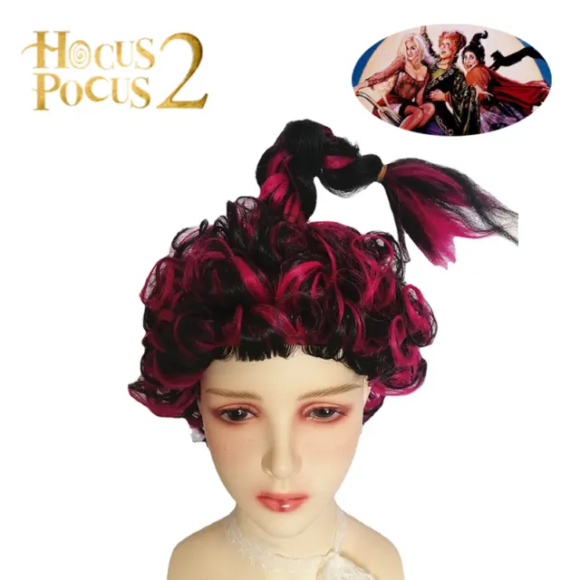 Mary Sanderson Halloween Wig Rational Design And Heat-resistant Synthetic Silk