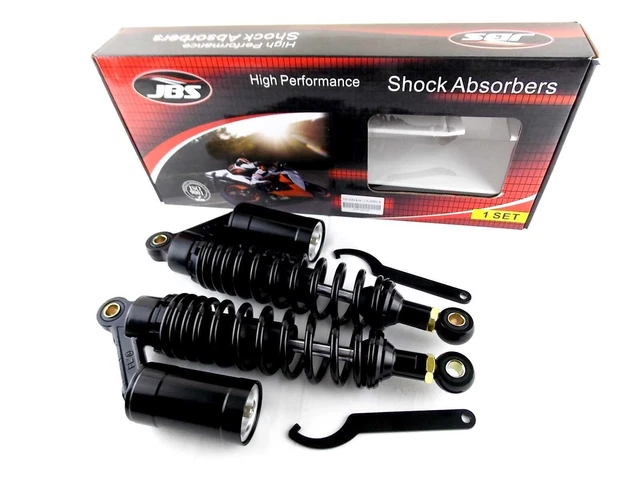 HONDA XR80 320mm JBS REAR AIR NITROGEN CELL SHOCK ABSORBERS BLK