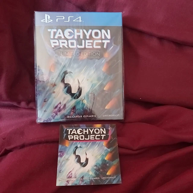 coffret jeu ps4 playstation 4 tachyon project + carte limited edition NEUF