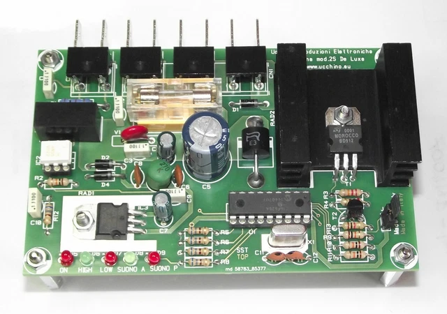 Modulo UPE sirena bitonale italiana monocanale - mod. 2S  De Luxe -
