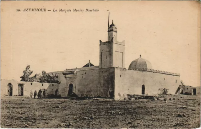 CPA AK AZEMMOUR La Mosquée Moulay bouchaid MAROC (24187)