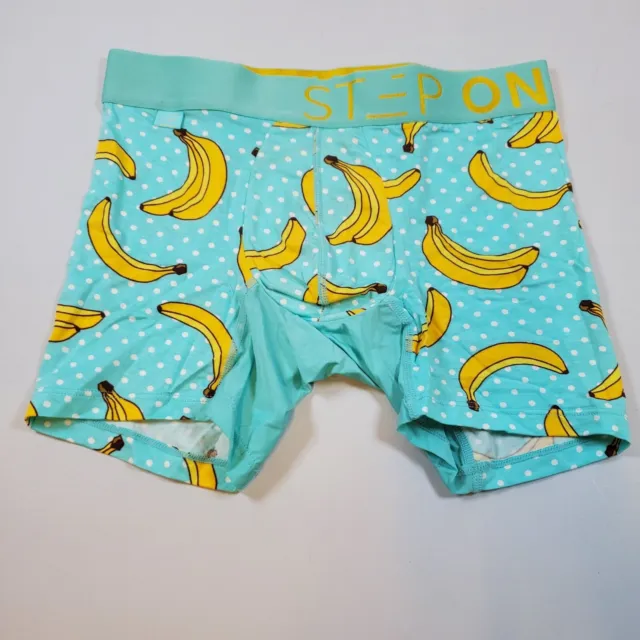 Step One Fruit Banana Trunk Boxer Brief Size Small NWT Mens Limited Edition