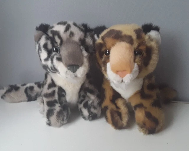 WWF SNOW AND Amur Leopard Cubs Soft Toy 6” Plush Soft Toy £8.00