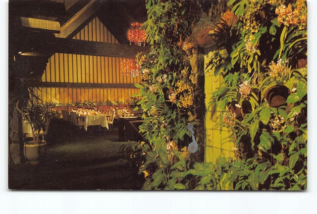 Worlds Most Beautiful Restaurant Honolulu Hawaii HI Chrome Postcard Vtg Unposted