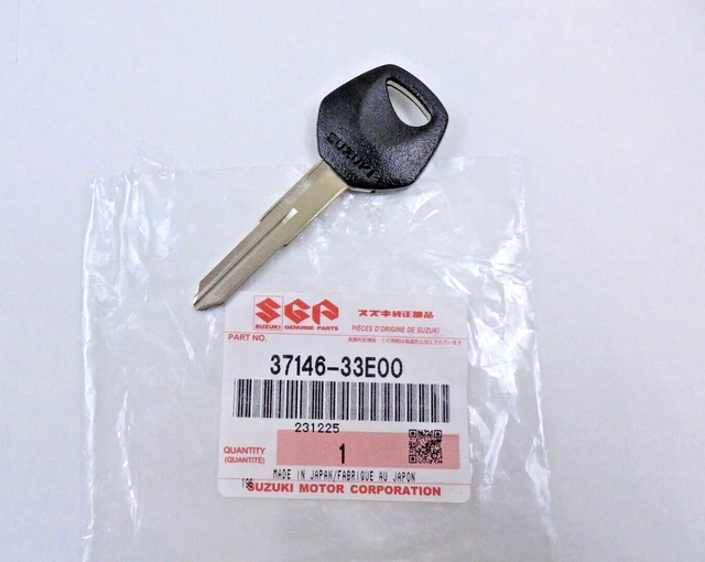 SUZUKI MOTORCYCLE SPARE KEY - KEY BLANK / COPY COPIES - *NEW