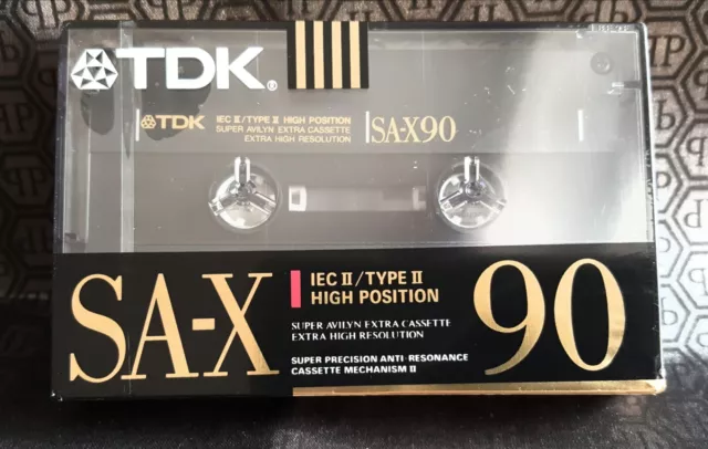 ■ #TDK Super Avilyn Extra SA-X90 Cromo Posición Tipo II/Hecho en Alemania/Excelente NUEVO 3