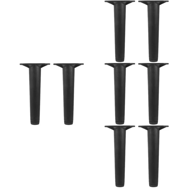 8 piezas Soporte de cama Piernas de cama Ajustable Piernas de cama Soporte de cama Marco de cama Soporte