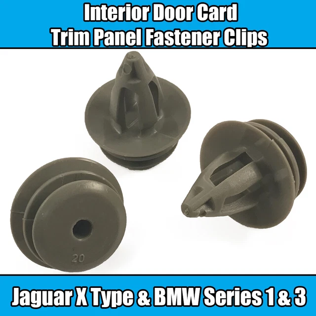 thumbnail image 2 of 20x You.S Genuine Door Panel Clips - For Seat Ibiza, Cordoba, Leon, Toledo 2 of 6
