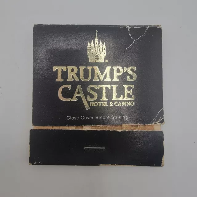 Vintage Matchbook - Trump's Castle Hotel & Casino