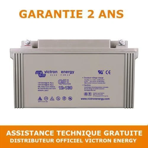 BATTERIE CAMPING CAR Victron Energy GEL 12v 130Ah BAT412121104 decharge