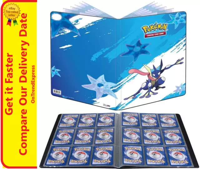 Pokemon Greninja Ultra Pro Trading Card A4 Album 9 Pocket Portfolio