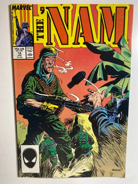 Marvel Comics The 'Nam Vol.1 #14 (1988) Nm Comic